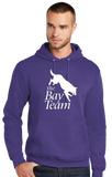 BAY/Port and Company Core Fleece Pullover Hooded Sweatshirt/PC78H/
