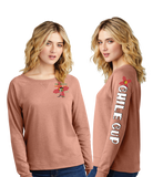 CHILE24/Women Featherweight French Terry Long Sleeve Crewneck/DT672