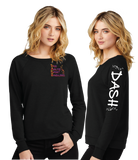 DASH/Women Featherweight French Terry Long Sleeve Crewneck/DT672