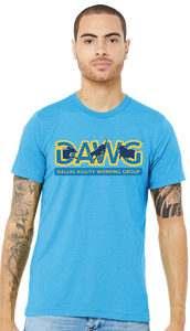 DAWG/UniSex Tri Blend T Shirt SOFTEST Cotton Feel on the Market/3413/