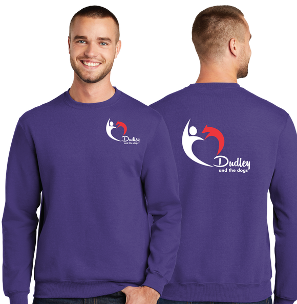 Dudley/Port & Co Crew neck Sweatshirt/PC78