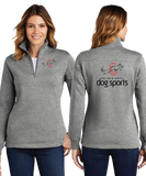 GGDS24/Ladies 9oz Quarter Zip Sweatshirt/LST253/