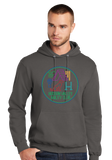 HVAC/Port and Company Core Fleece Pullover Hooded Sweatshirt/PC78H/