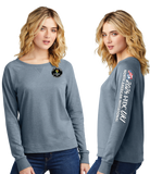 INVUKI24/Women Featherweight French Terry Long Sleeve Crewneck/DT672
