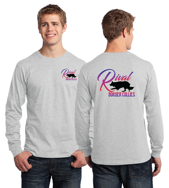 RIVAL/Port and Co Long Sleeve Core Cotton Tee/PC54LS/