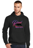 RIVAL/Port and Company Core Fleece Pullover Hooded Sweatshirt/PC78H/