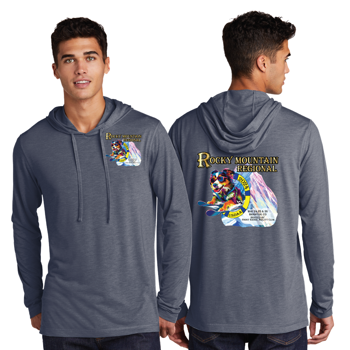 Pull à Capuche Sport-Tek ST406 - Manches Longues - Tri-Blend Respirant - PosiCharge