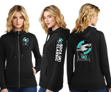 SHARK/Women Featherweight French Terry Full Zip Hoodie/DT673