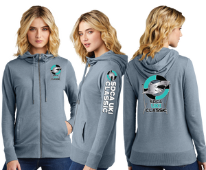 SHARK/Women Featherweight French Terry Full Zip Hoodie/DT673