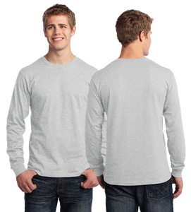 WNW24/Port and Co Long Sleeve Core Cotton Tee/PC54LS/