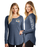 WWR24/Women’s Perfect Tri Long Sleeve Tunic Tee/DT132L