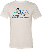 ACE/UniSex Tri Blend T Shirt MOST POPULAR SOFTEST Cotton Feelon the Market/3413