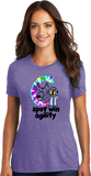 C Spot Win Agility -  Women's Tri Blend T shirt (SUPER SOFT!) DM130L