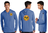 B2V/UniSex Sport Tek TriBlend Wicking Long Sleeve Hoodie /ST406
