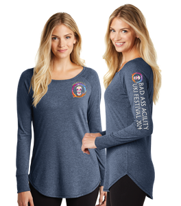 BA24/Women’s Perfect Tri Long Sleeve Tunic Tee/DT132L