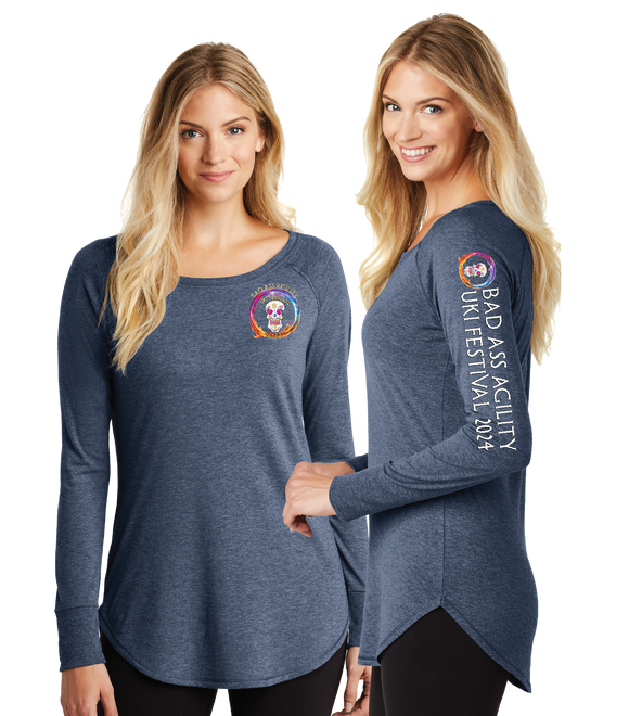 BA24/Women’s Perfect Tri Long Sleeve Tunic Tee/DT132L