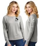 BAY/Women Featherweight French Terry Long Sleeve Crewneck/DT672