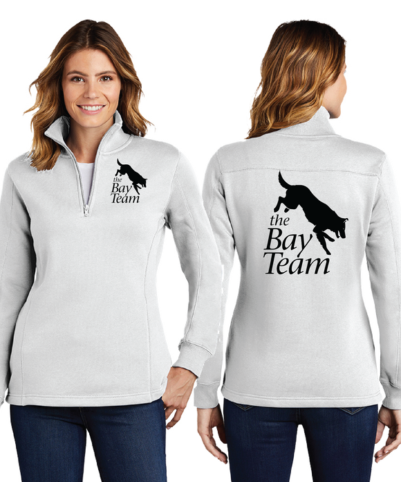 BAY/Ladies 9oz Quarter Zip Sweatshirt/LST253/