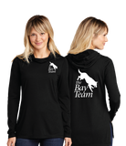 BAY/Sport Tek Women TriBlend Wicking Long Sleeve Hoodie/LST406/