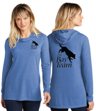 BAY/Sport Tek Women TriBlend Wicking Long Sleeve Hoodie/LST406/