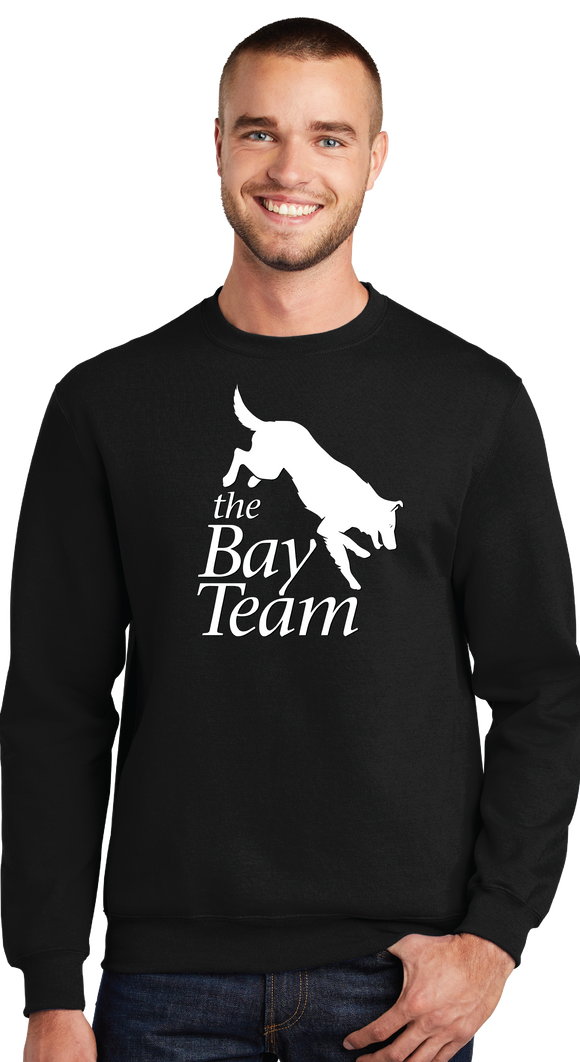 BAY/Port & Co Crew neck Sweatshirt/PC78