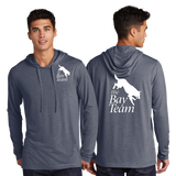 BAY/UniSex Sport Tek TriBlend Wicking Long Sleeve Hoodie /ST406/