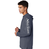 BAY/UniSex Sport Tek TriBlend Wicking Long Sleeve Hoodie /ST406/