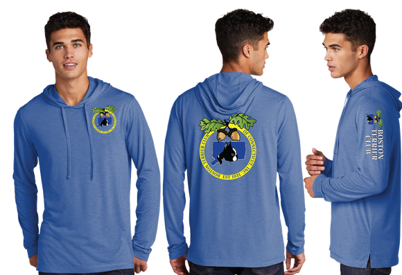 BOSTER/UniSex Sport Tek TriBlend Wicking Long Sleeve Hoodie /ST406