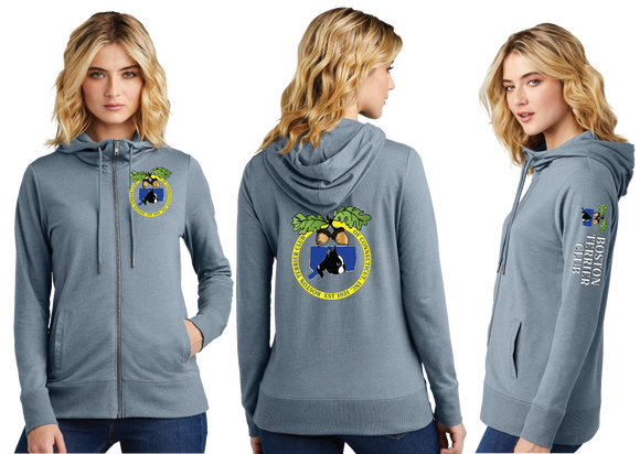 BOSTER/Women Featherweight French Terry Full Zip Hoodie/DT673