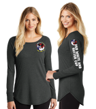 BUTTER24/Women’s Perfect Tri Long Sleeve Tunic Tee/DT132L