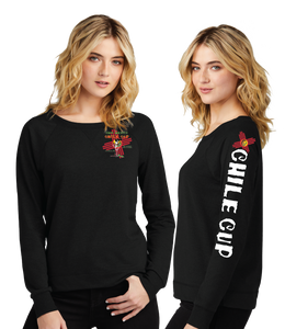 CHILE24/Women Featherweight French Terry Long Sleeve Crewneck/DT672