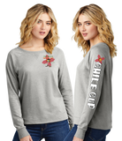 CHILE24/Women Featherweight French Terry Long Sleeve Crewneck/DT672