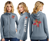 CHILE24/Women Featherweight French Terry Full Zip Hoodie/DT673