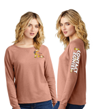 CONTACTZ/Women Featherweight French Terry Long Sleeve Crewneck/DT672