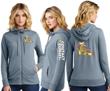 CONTACTZ/Women Featherweight French Terry Full Zip Hoodie/DT673