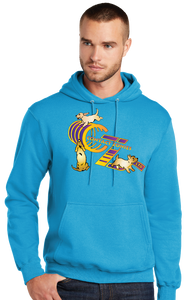 CONTACTZ/Port and Company Core Fleece Pullover Hooded Sweatshirt/PC78H/