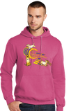 CONTACTZ/Port and Company Core Fleece Pullover Hooded Sweatshirt/PC78H/