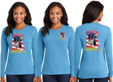 COSMO/Women Long Sleeve Core Cotton Tee/LPC54LS/