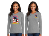 COSMO/Women Long Sleeve Core Cotton Tee/LPC54LS/