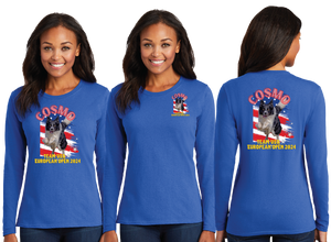 COSMO/Women Long Sleeve Core Cotton Tee/LPC54LS/