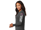 COSMO/Women Long Sleeve Core Cotton Tee/LPC54LS/