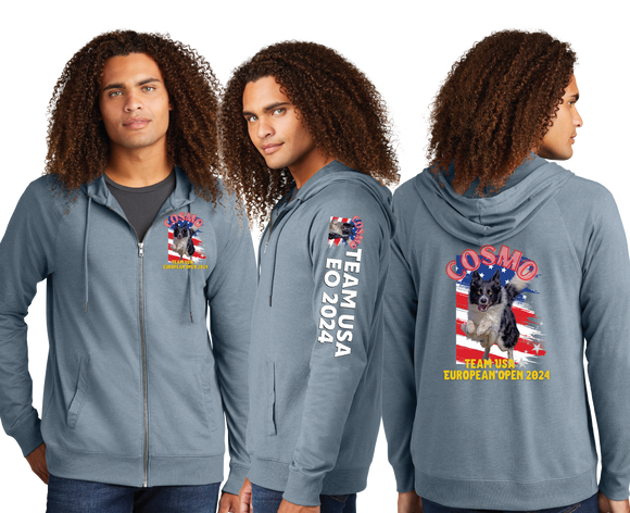 COSMO/Featherweight French Terry Full Zip Hoodie/DT573
