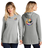 Dairy/Sport Tek Women TriBlend Wicking Long Sleeve Hoodie/LST406/