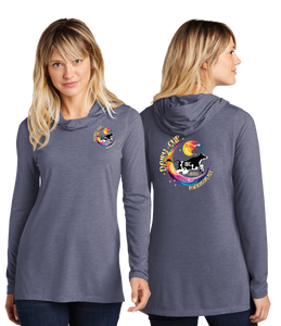 Dairy/Sport Tek Women TriBlend Wicking Long Sleeve Hoodie/LST406/