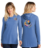 Dairy/Sport Tek Women TriBlend Wicking Long Sleeve Hoodie/LST406/