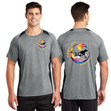 Dairy/Sport Tek Heather Colorblock Contender Tee/ST361/