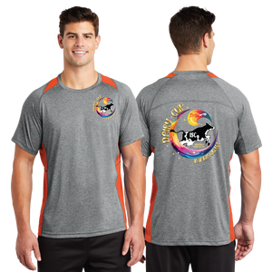 Dairy/Sport Tek Heather Colorblock Contender Tee/ST361/