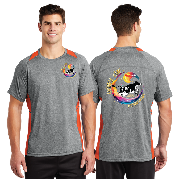 Dairy/Sport Tek Heather Colorblock Contender Tee/ST361/