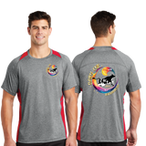 Dairy/Sport Tek Heather Colorblock Contender Tee/ST361/