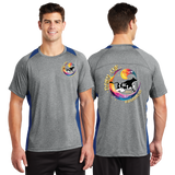 Dairy/Sport Tek Heather Colorblock Contender Tee/ST361/